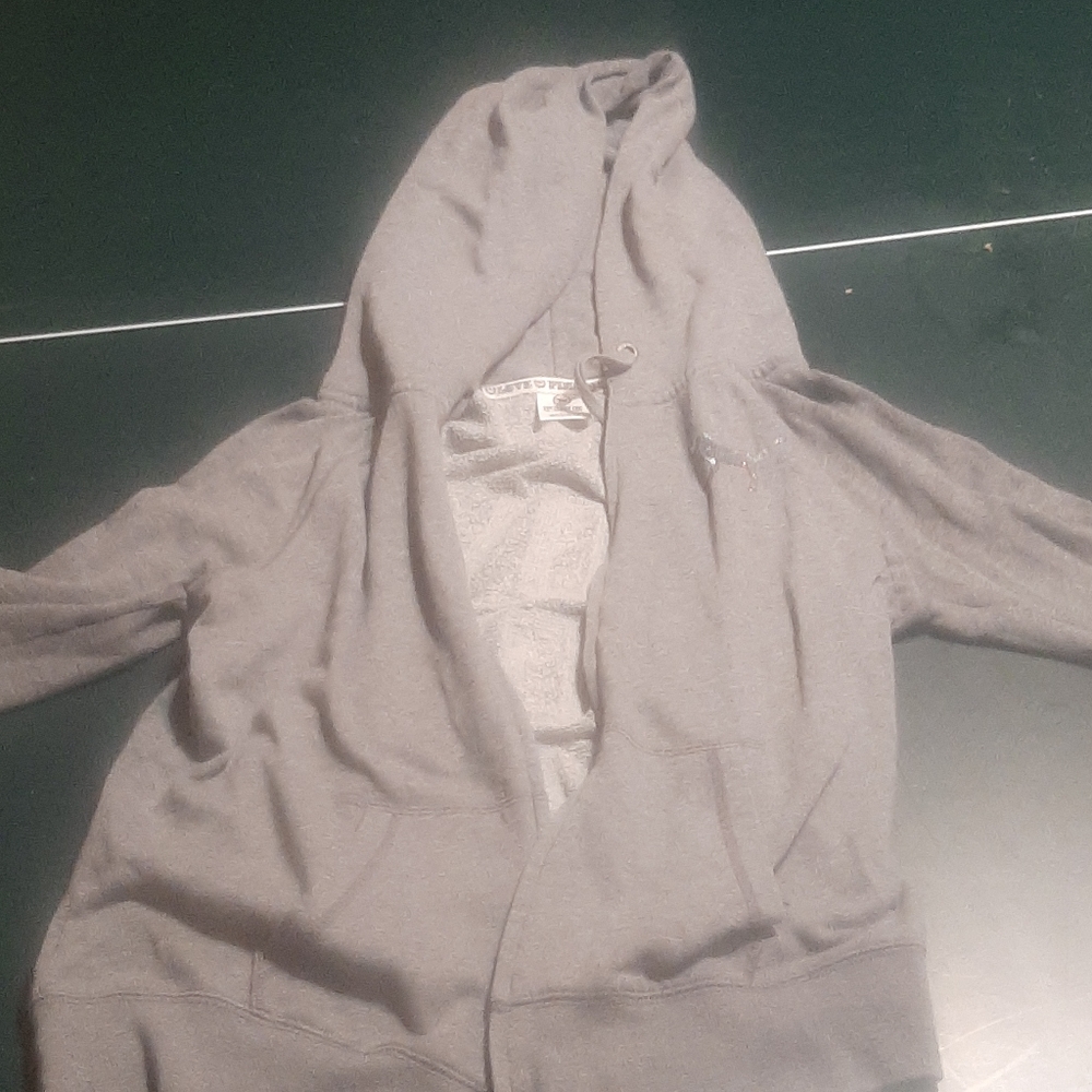 Pink zip up sweatshirt